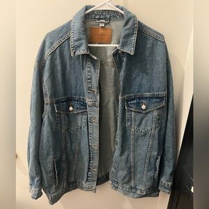 Topshop Oversized Denim Jacket - US women’s size 6.